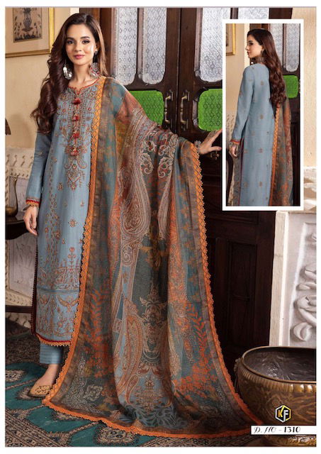 Keval Rangrez Vol 3 Karachi Cotton Dress Material Catalog
